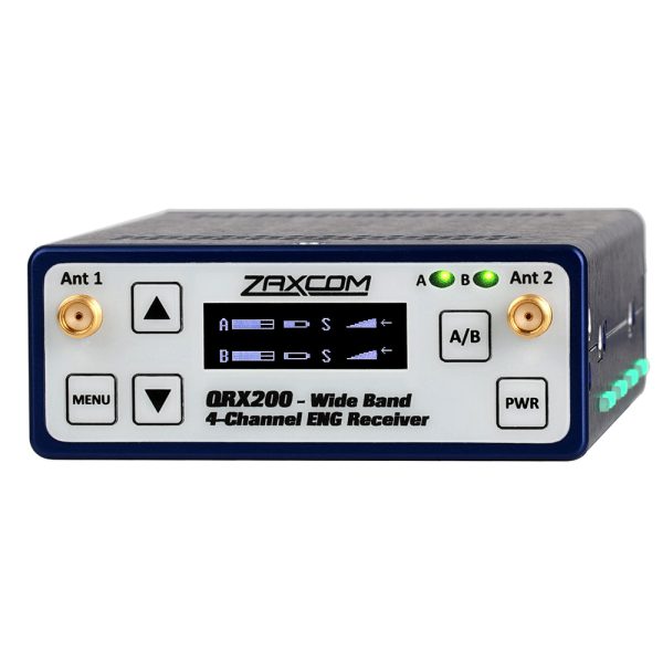 Zaxcom QRX200 Wide Band 4 Channel Receiver