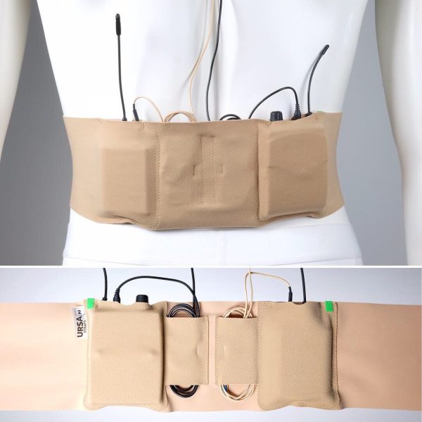 Ursa Double Pouch MEDIUM Waist Strap BEIGE