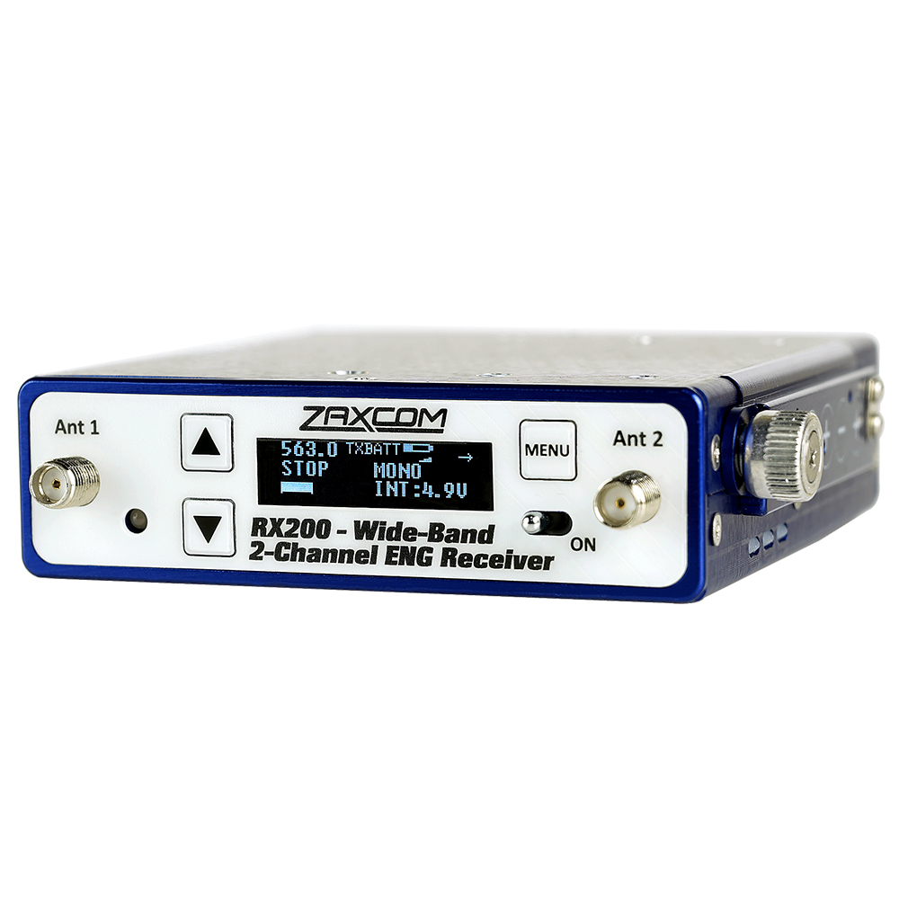 Zaxcom RX200 Wide-Band 2-channel ENG receiver