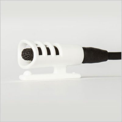 Hide A Mic Shirt Holder WHITE (COS-11)