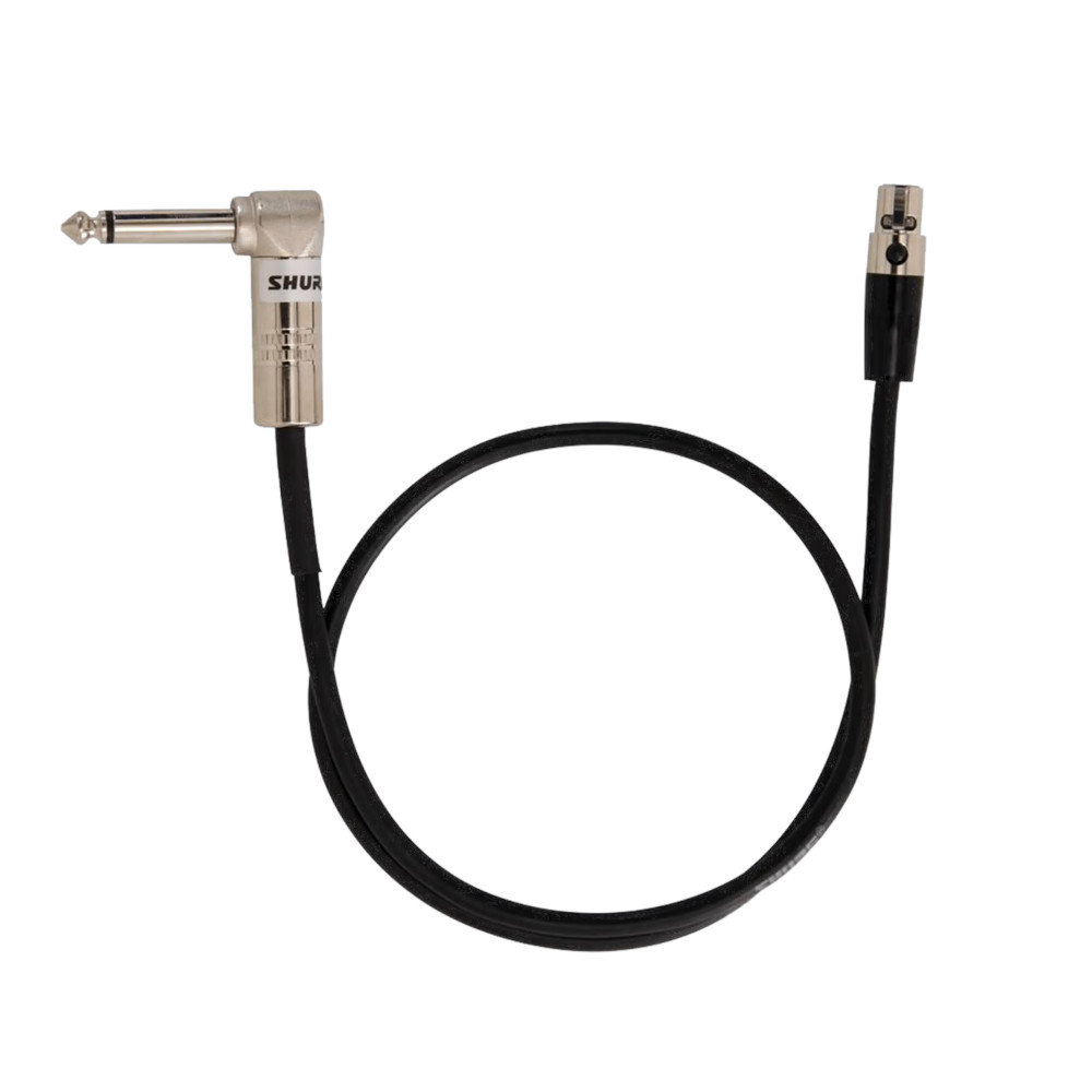 Shure WA304 1/4 R/A to TA4F Guitar cable