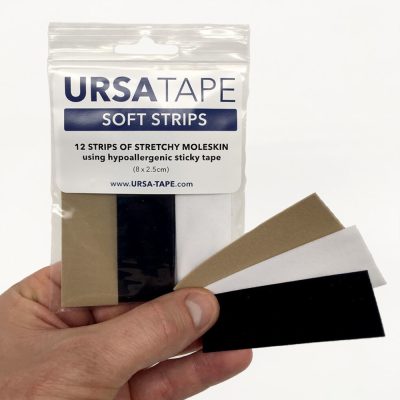 Ursa Tape 12 x Small Strips - WHITE, BEIGE, BLACK.