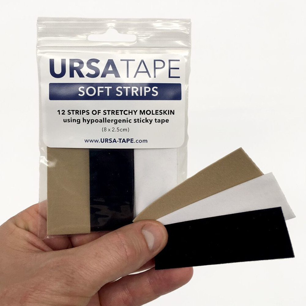 Ursa Tape 12 x Small Strips - WHITE, BEIGE, BLACK.