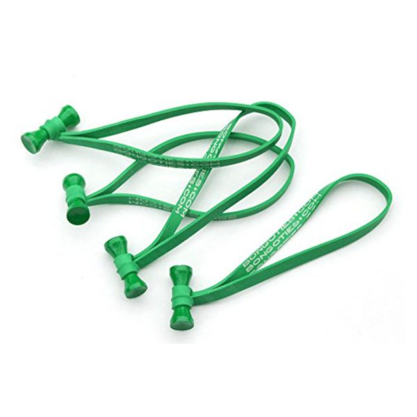 Bongo Ties GREEN (10 Pack)