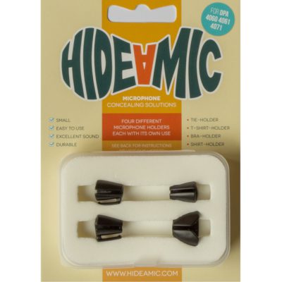 Hide A Mic Set (4 Types Black) DPA 4060/4061/4071