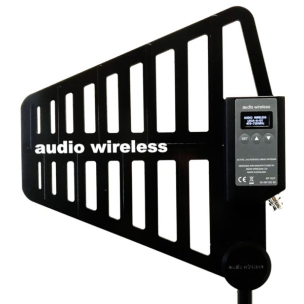 Audio Wireless LPDA-A-DT-V2 Active Tunable Antenna