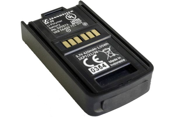Sennheiser BA 20 AVX Transmitter Battery