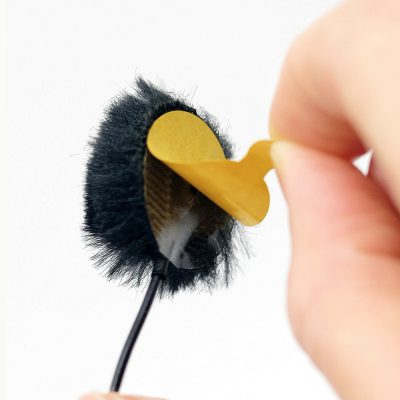 Ursa Fur Circles BLACK (x 9 + 30 Stickies)