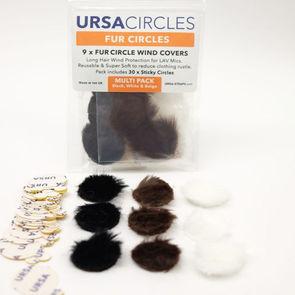 Ursa Fur Circles MULTI PACK (x 9 + 30 Stickies)