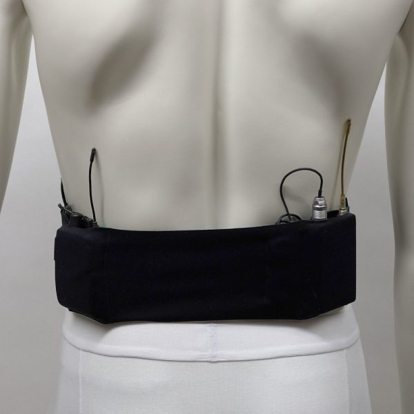 Ursa Double Pouch LARGE Waist Strap BLACK