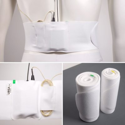 Ursa Waist Strap Medium / Big Pocket WHITE