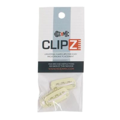 Hide A Mic Clipz Hair Clips Blond