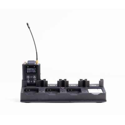 Wisycom LBC61 battery charger and data transfer bank