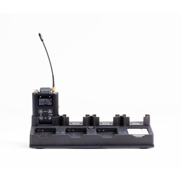 Wisycom LBC61 battery charger and data transfer bank