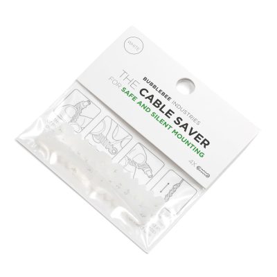 Bubblebee The Cable Saver - White (Pack of 4)