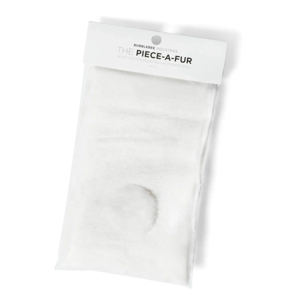 Bubblebee Piece-a-Fur - White